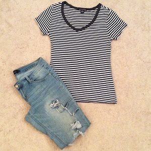 Striped Ladies T-Shirt by American Dream